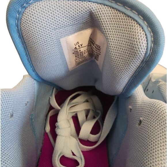 Special Edition Kids Air Jordan 1 Low SE Aquarius Blue (GS) - Size 4.5 Y - Picture 7 of 9